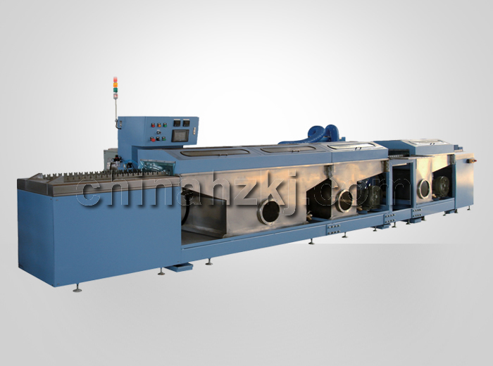 track-type automated ultrasonic cleaning system